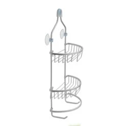 Hänge-Duschregal | Aluminium | 2 Ausführungen 22 Hänge-Duschregal | Aluminium | 2 Ausführungen -Floordirekt hange duschregal aluminium 2 ausfuhrungen 385830