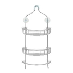 Hänge-Duschregal | Aluminium | 2 Ausführungen 20 Hänge-Duschregal | Aluminium | 2 Ausführungen -Floordirekt hange duschregal aluminium 2 ausfuhrungen 898367