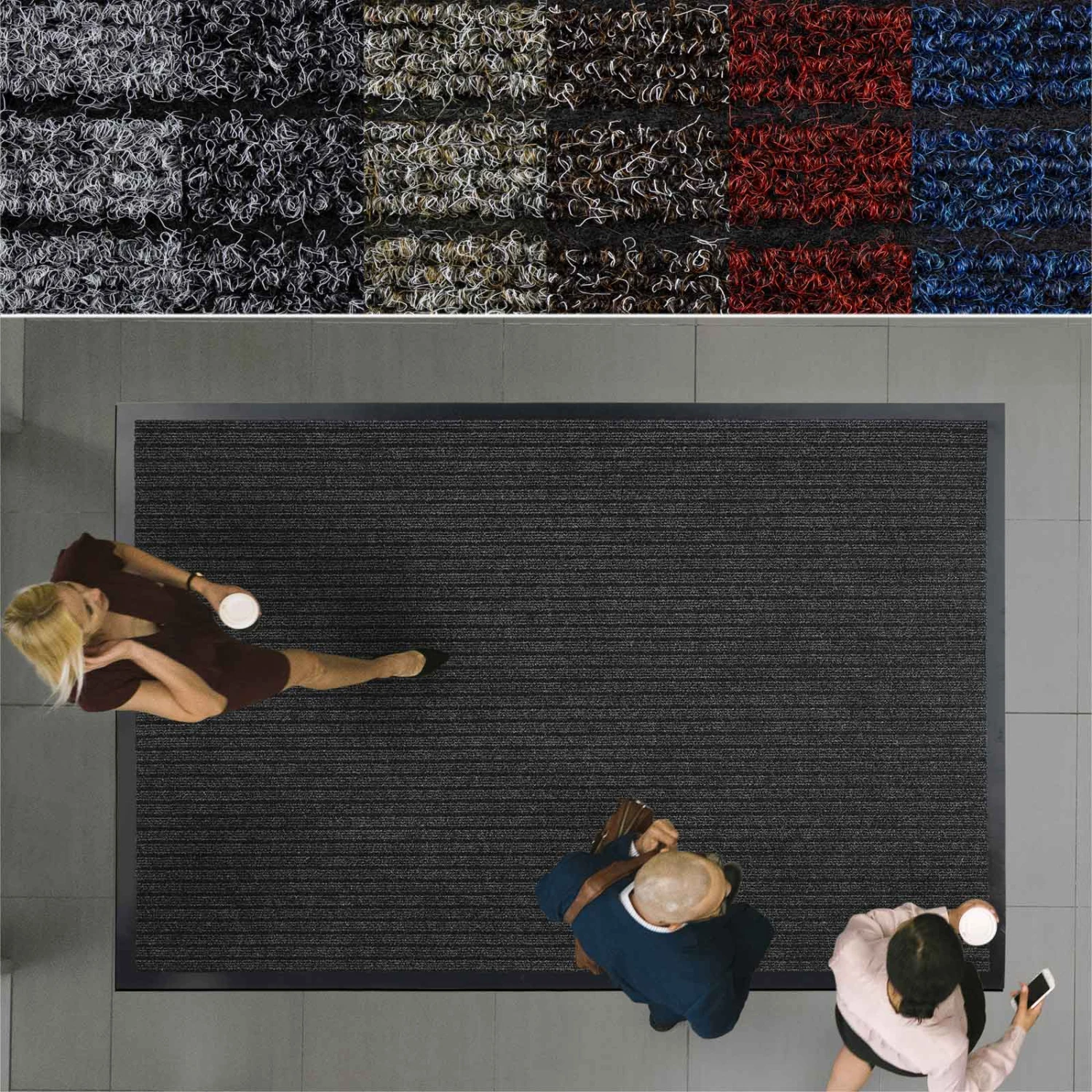 High Traffic Sauberlaufmatte Dura | Türmatte Für Innen & Außen 16 High Traffic Sauberlaufmatte Dura | Türmatte Für Innen & Außen – Bild 14