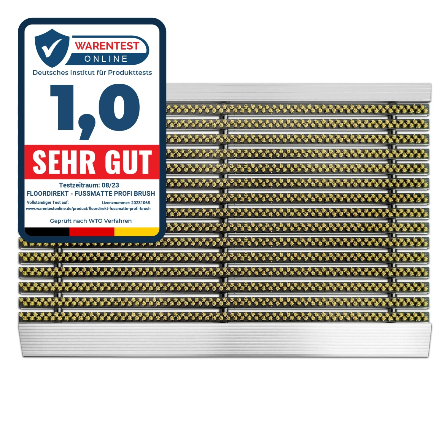 Fußmatte | Profi Brush | Schmutzfangmatte Mit Alu-Rahmen 19 Fußmatte | Profi Brush | Schmutzfangmatte Mit Alu-Rahmen – Bild 17