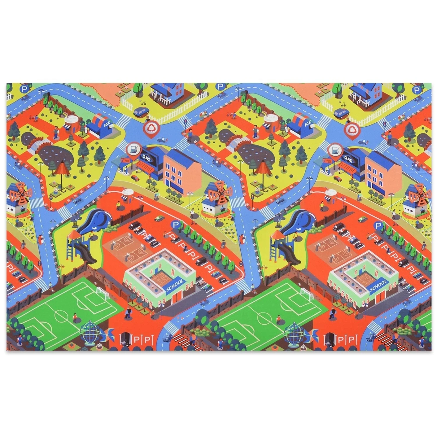 Kinderspielteppich | Campus | Individuell Einsetzbar 12 Kinderspielteppich | Campus | Individuell Einsetzbar – Bild 10