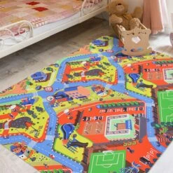 Kinderspielteppich | Campus | Individuell Einsetzbar 21 Kinderspielteppich | Campus | Individuell Einsetzbar -Floordirekt kinderspielteppich campus zuschnitt 2 farben 668670