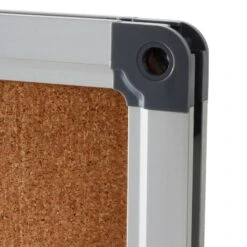 Kork-Pinnwand Mit Aluminiumrahmen | Metallrücken -Floordirekt kork pinnwand mit aluminiumrahmen 7 grossen 120377