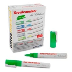 Kreidemarker | Tafelschreiber Mit Rundspitze | Wasserlöslich -Floordirekt kreidemarker sets in verschiedenen farben 579251