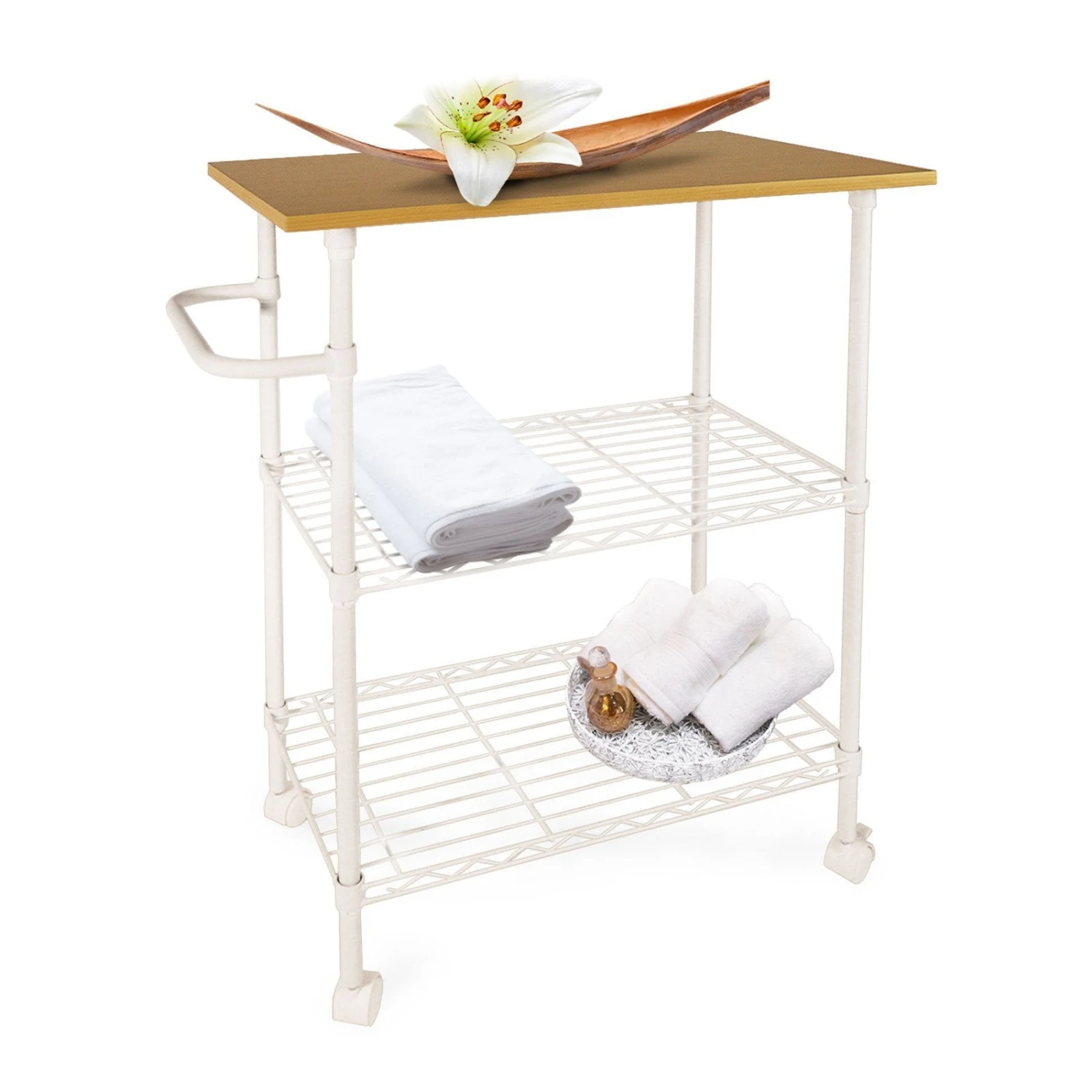 Küchenwagen Toledo | 3 Etagen | Individuell Verwendbar 3 Küchenwagen Toledo | 3 Etagen | Individuell Verwendbar