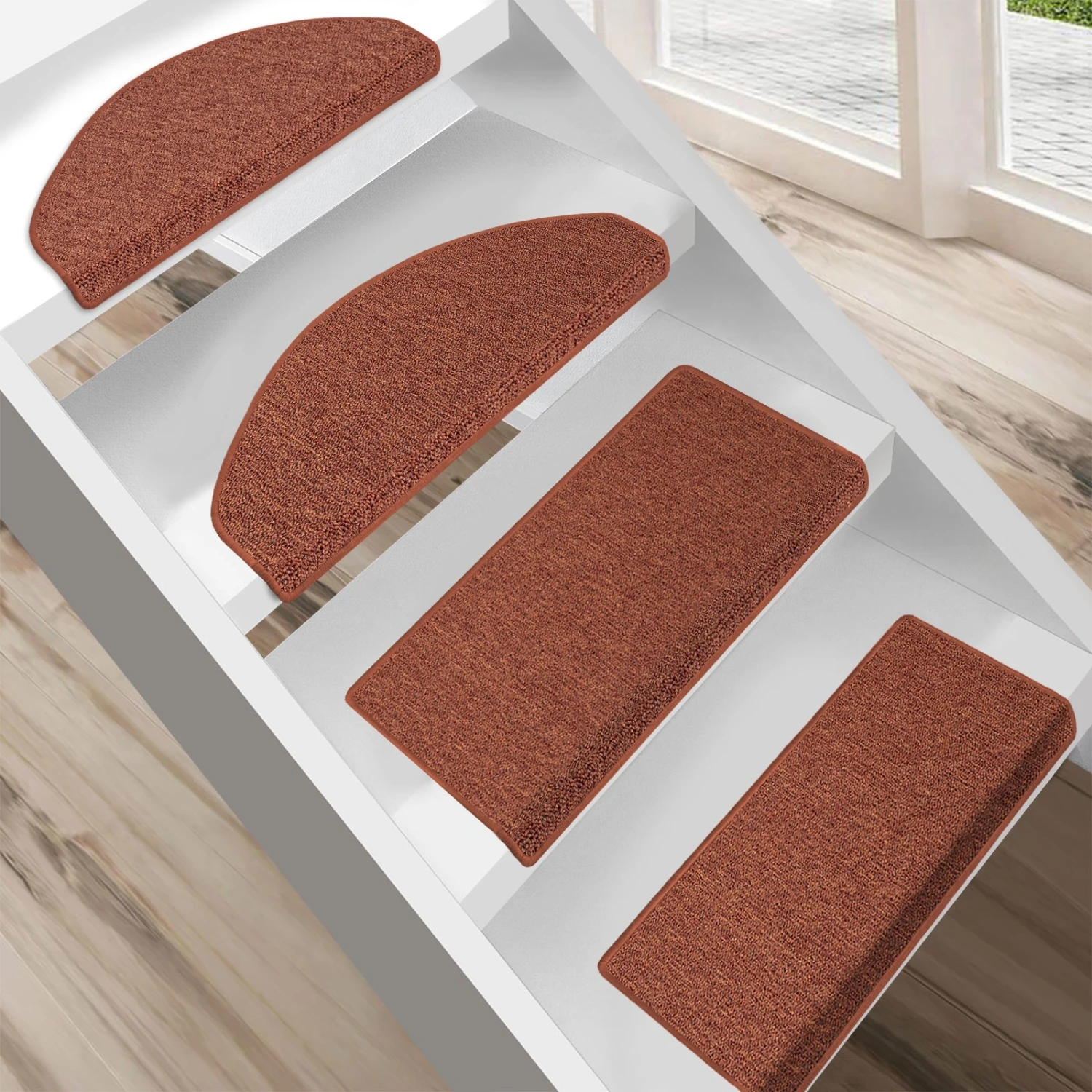 Stufenmatten London | Halbrund Oder Eckig | Umkettelt 3 Stufenmatten London | Halbrund Oder Eckig | Umkettelt