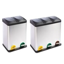 Mülleimer Brandon | Trennsystem | Mit 2 Oder 3 Kammern