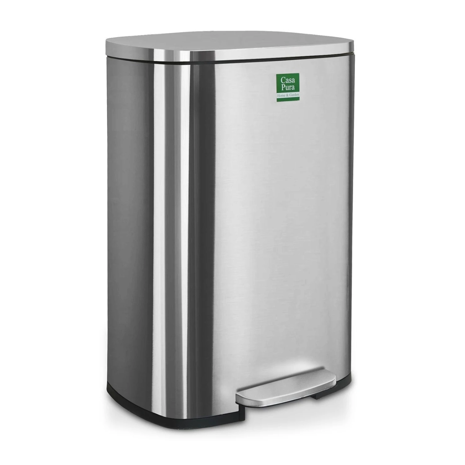 Mülleimer Dustin | Edelstahl | Mit Absenkautomatik | 30 Oder 50 Liter 4 Mülleimer Dustin | Edelstahl | Mit Absenkautomatik | 30 Oder 50 Liter – Bild 2