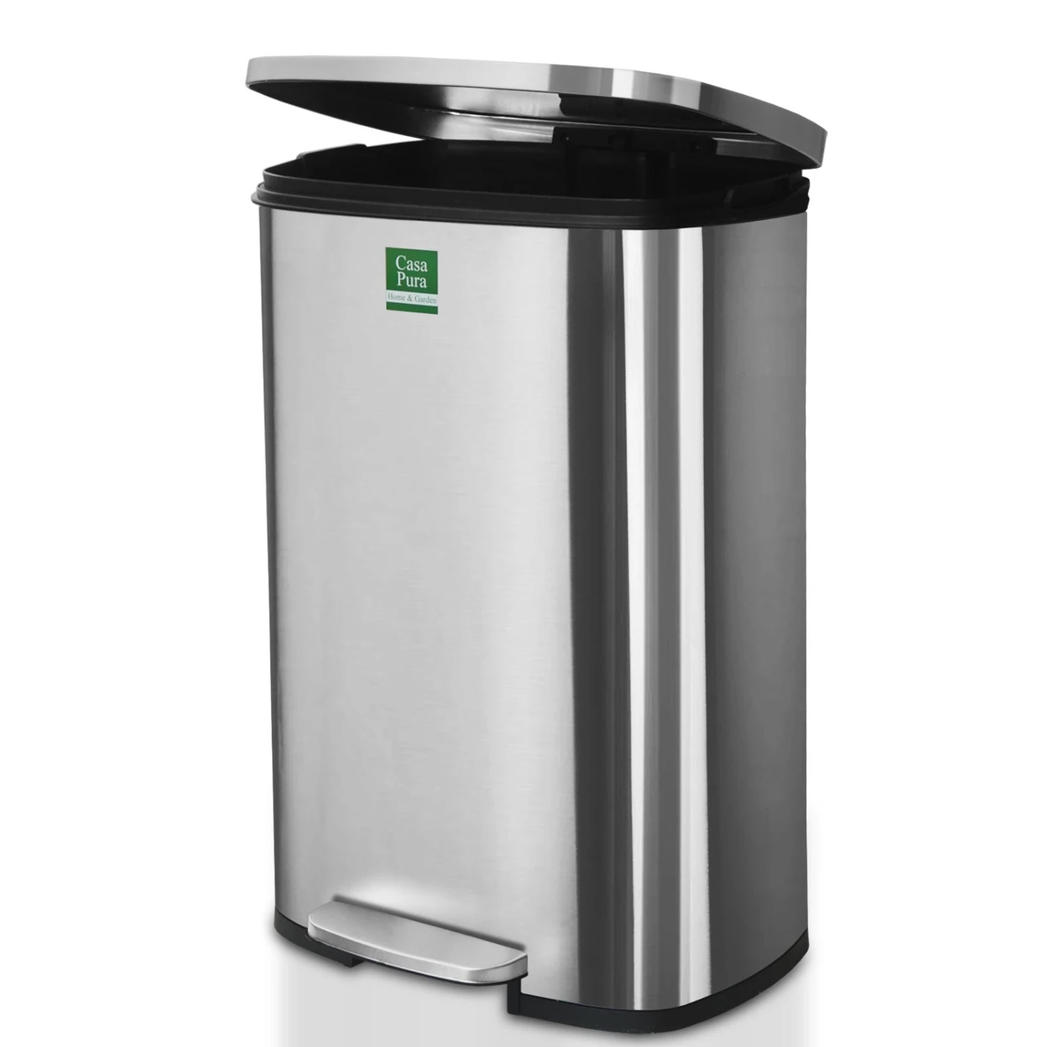 Mülleimer Dustin | Edelstahl | Mit Absenkautomatik | 30 Oder 50 Liter 9 Mülleimer Dustin | Edelstahl | Mit Absenkautomatik | 30 Oder 50 Liter – Bild 7