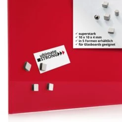 Neodym-Power Mini-Magnete | 4er-Set | Verstärkte Magnetisierung 25 Neodym-Power Mini-Magnete | 4er-Set | Verstärkte Magnetisierung -Floordirekt neodym power mini magnete 4 stuck 5 formen 583570