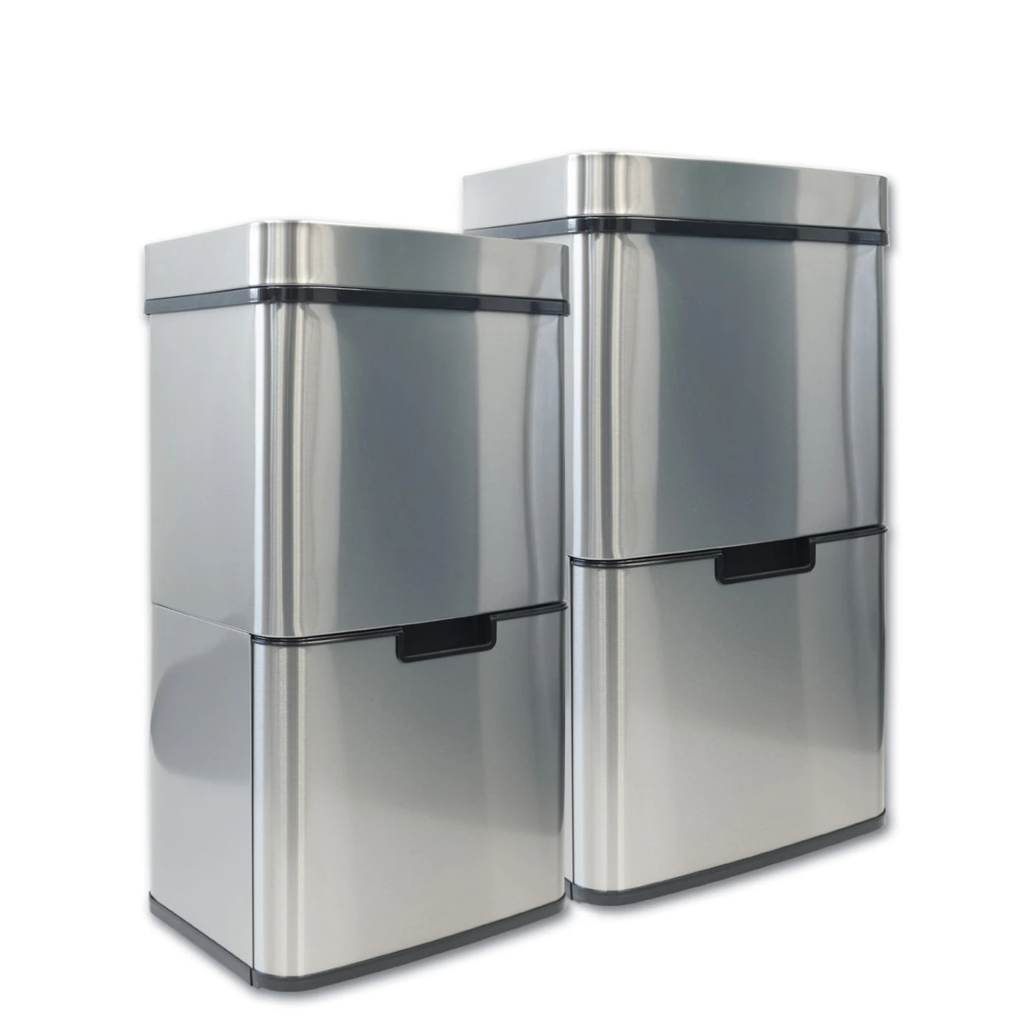 Mülleimer Dirk | Bewegungssensor Für Hygienisches Öffnen | Abfalleimer Aus Edelstahl 3 Mülleimer Dirk | Bewegungssensor Für Hygienisches Öffnen | Abfalleimer Aus Edelstahl