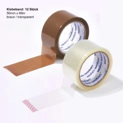 Packband | Klebeband | Aus PP Mit Acrylatkleber | 12er Set 10 Packband | Klebeband | Aus PP Mit Acrylatkleber | 12er Set -Floordirekt packband klebeband aus pp mit acrylatkleber 198026