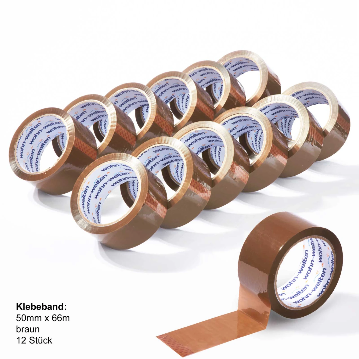 Packband | Klebeband | Aus PP Mit Acrylatkleber | 12er Set 5 Packband | Klebeband | Aus PP Mit Acrylatkleber | 12er Set – Bild 3