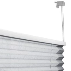 Faltrollo | Magic Mini | Länge: 100 Cm | Ohne Bohren | Für Alle Wohnbereiche 31 Faltrollo | Magic Mini | Länge: 100 Cm | Ohne Bohren | Für Alle Wohnbereiche -Floordirekt plissee grau detail 01 neu dde445c1 cfb9 4611 84b2 1b3e9d1a1003