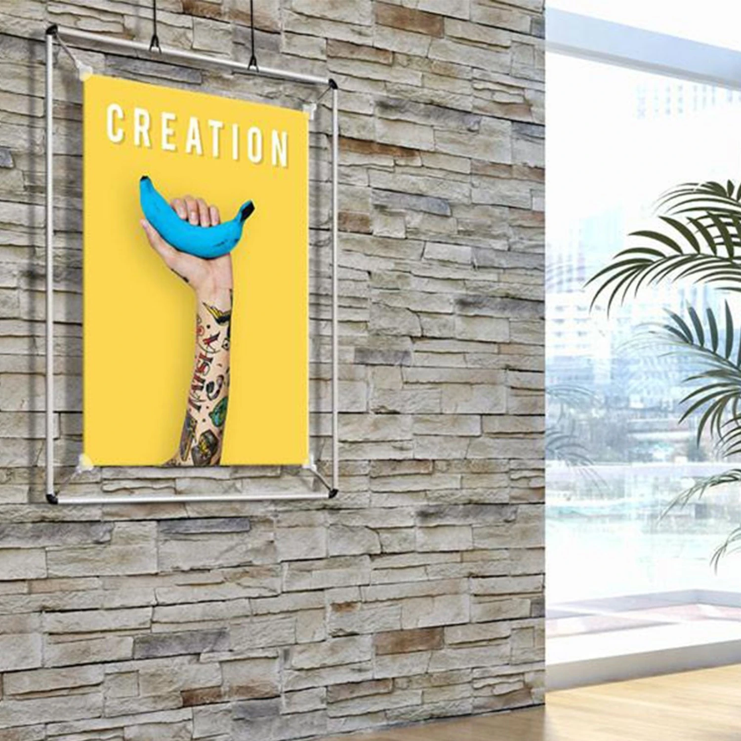 Posterhalter Stretch | Poster-Spannrahmen | Für Format DIN A1 Bis DIN A4 9 Posterhalter Stretch | Poster-Spannrahmen | Für Format DIN A1 Bis DIN A4 – Bild 7