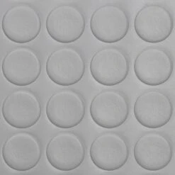 PVC-Bodenbelag | Big Button | Verschiedene Farben | Stärke: 2mm 24 PVC-Bodenbelag | Big Button | Verschiedene Farben | Stärke: 2mm -Floordirekt pvc bodenbelag big button verschiedene farben starke 2mm Grau 1