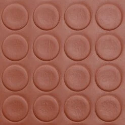 PVC-Bodenbelag | Big Button | Verschiedene Farben | Stärke: 2mm 32 PVC-Bodenbelag | Big Button | Verschiedene Farben | Stärke: 2mm -Floordirekt pvc bodenbelag big button verschiedene farben starke 2mm Terracotta 1