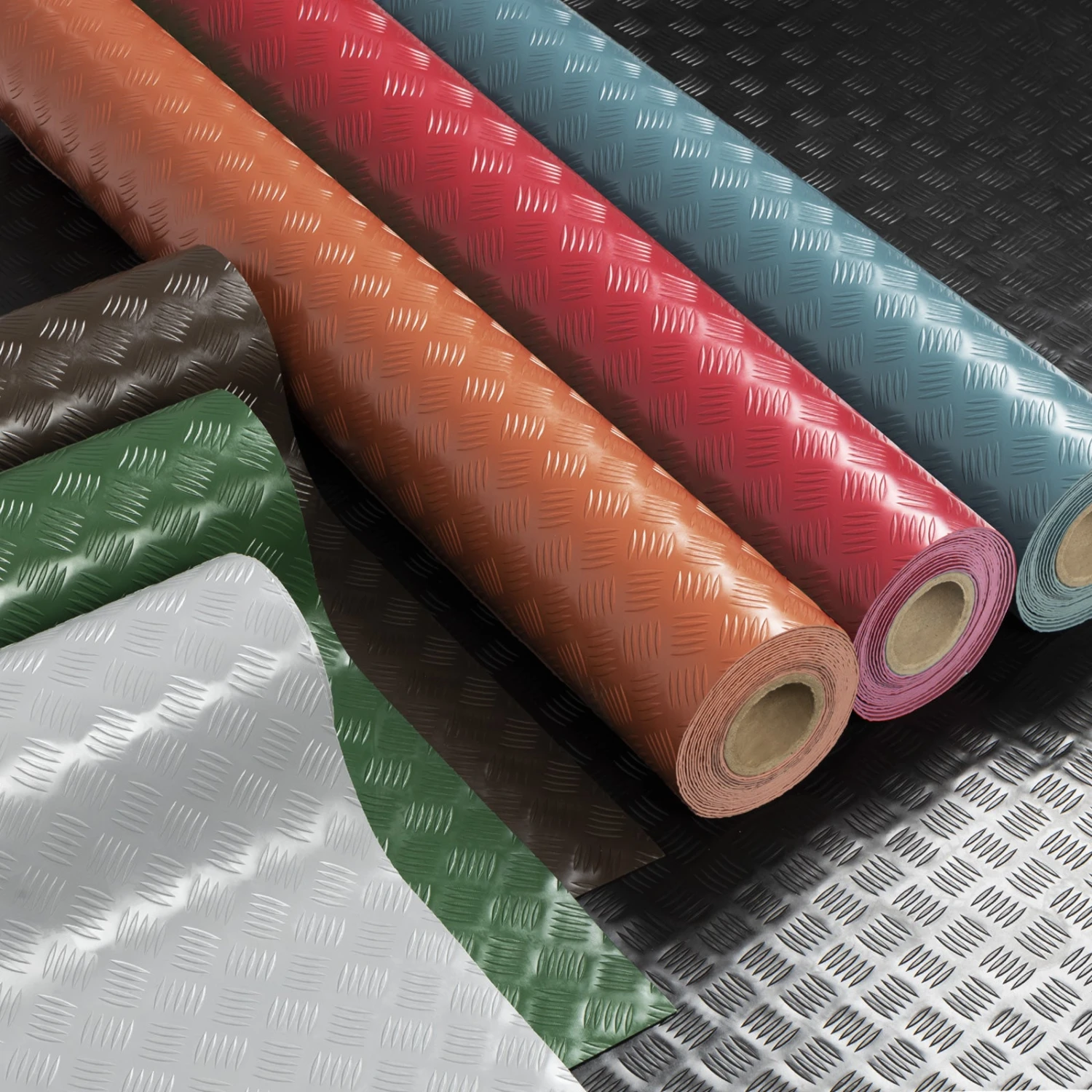 PVC-Bodenbelag | Diamond Cut | Verschiedene Farben | Stärke: 2mm 3 PVC-Bodenbelag | Diamond Cut | Verschiedene Farben | Stärke: 2mm