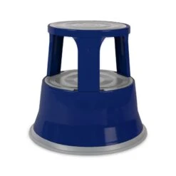 Rollhocker | Elefantenfuß | Stahl | Hocker Für Büro Oder Gewerbe 41 Rollhocker | Elefantenfuß | Stahl | Hocker Für Büro Oder Gewerbe -Floordirekt rollhocker Blau 01