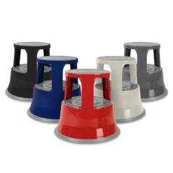 Rollhocker | Elefantenfuß | Stahl | Hocker Für Büro Oder Gewerbe