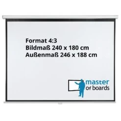 Bildleinwand | Zur Aufstellung Auf Dem Boden | Stufenlos Höhenverstellbar 33 Bildleinwand | Zur Aufstellung Auf Dem Boden | Stufenlos Höhenverstellbar -Floordirekt rolloleinwand zur befestigung an der wand 8 grossen 555348