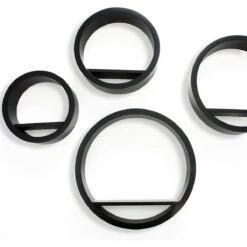 Rundregal Milano | 4-teiliges Wandregel | Matte Lackierung 16 Rundregal Milano | 4-teiliges Wandregel | Matte Lackierung -Floordirekt rundregal milano 4 teilig 3 farben 224609