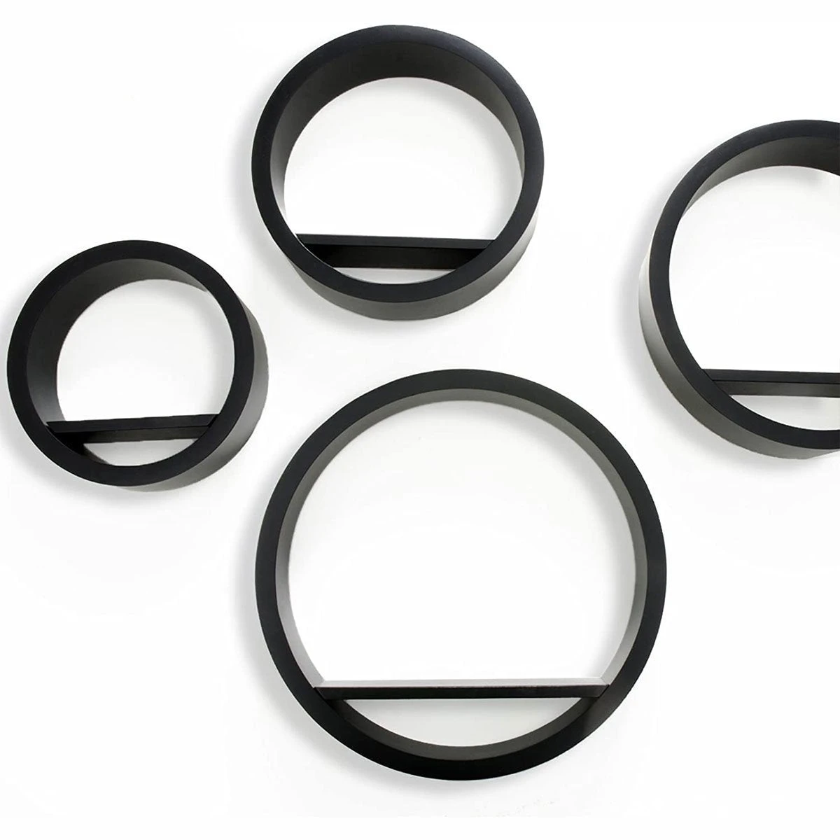 Rundregal Milano | 4-teiliges Wandregel | Matte Lackierung 9 Rundregal Milano | 4-teiliges Wandregel | Matte Lackierung – Bild 7