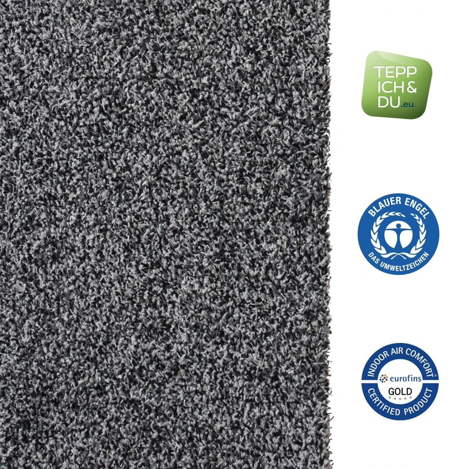 Sauberlaufmatte Karat | Natürliche Baumwolle | Für Innen Und Außen 6 Sauberlaufmatte Karat | Natürliche Baumwolle | Für Innen Und Außen – Bild 4