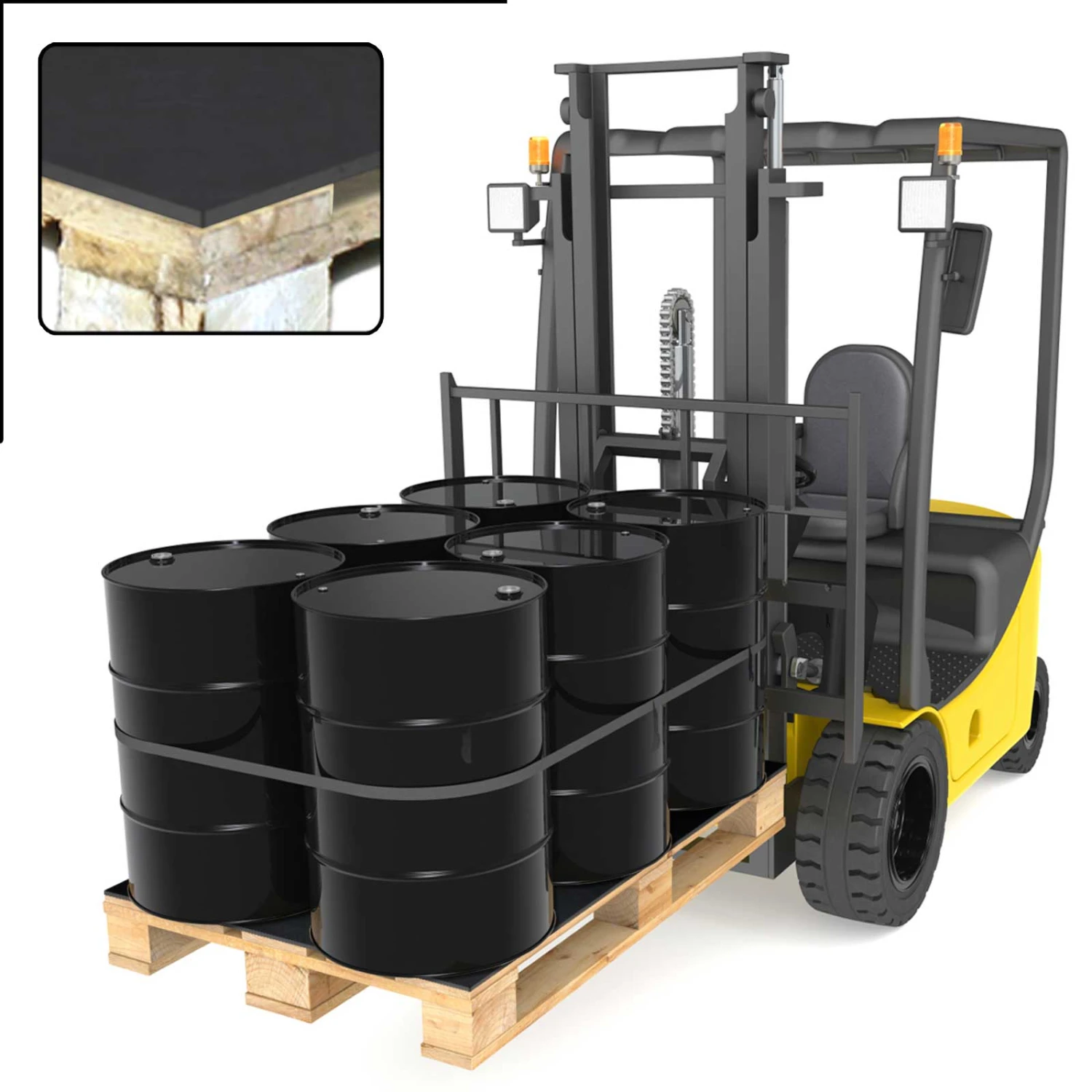 SBR-Gummiplatte | Vielseitig Verwendbar | Glatt | In 9 Stärken: 1 Bis 12 Mm 6 SBR-Gummiplatte | Vielseitig Verwendbar | Glatt | In 9 Stärken: 1 Bis 12 Mm – Bild 4