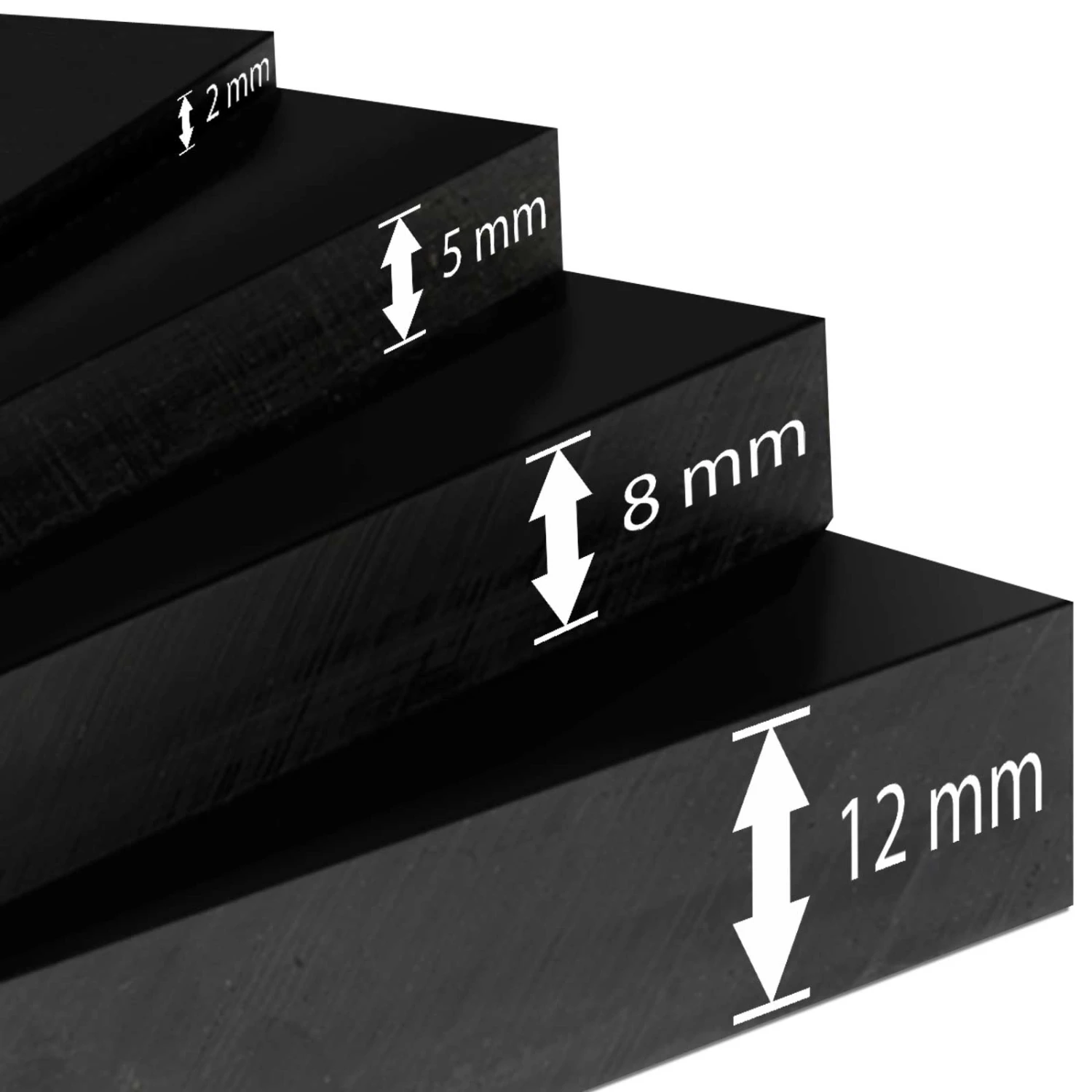 SBR-Gummiplatte | Vielseitig Verwendbar | Glatt | In 9 Stärken: 1 Bis 12 Mm 4 SBR-Gummiplatte | Vielseitig Verwendbar | Glatt | In 9 Stärken: 1 Bis 12 Mm – Bild 2