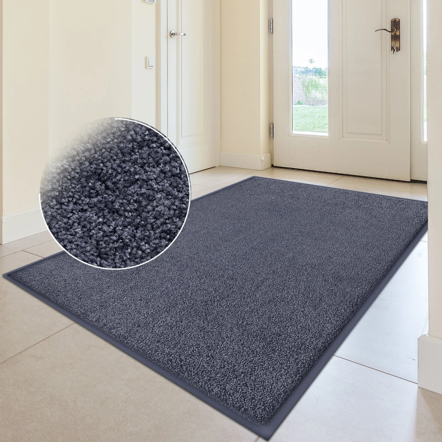 Schmutzfangmatte SKY Color | Farbiger Gummirand | Für Innen Und Außen 22 Schmutzfangmatte SKY Color | Farbiger Gummirand | Für Innen Und Außen – Bild 20