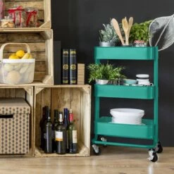 Servierwagen Carrello | 3 Fächer | Vielseitig Anwendbar 28 Servierwagen Carrello | 3 Fächer | Vielseitig Anwendbar -Floordirekt servierwagen carrello 3 facher viele farben 192545