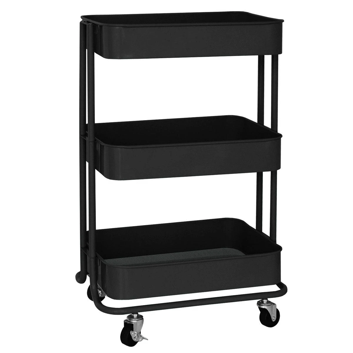 Servierwagen Carrello | 3 Fächer | Vielseitig Anwendbar 5 Servierwagen Carrello | 3 Fächer | Vielseitig Anwendbar – Bild 3