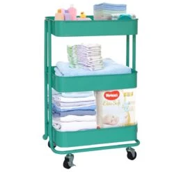Servierwagen Carrello | 3 Fächer | Vielseitig Anwendbar 34 Servierwagen Carrello | 3 Fächer | Vielseitig Anwendbar -Floordirekt servierwagen carrello 3 facher viele farben 944048