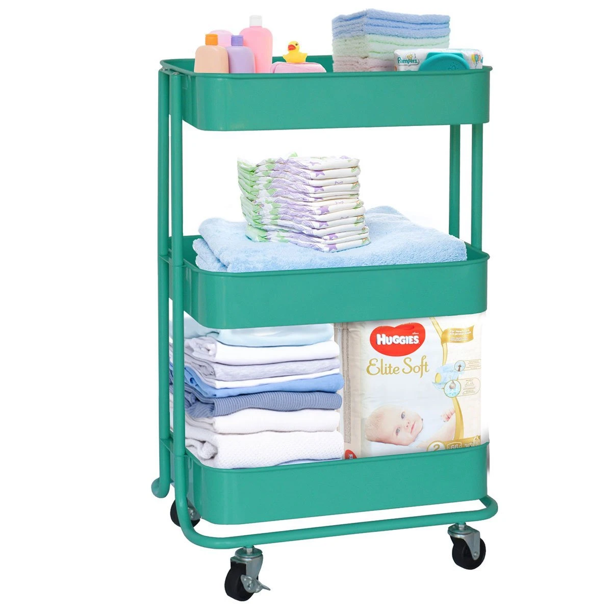 Servierwagen Carrello | 3 Fächer | Vielseitig Anwendbar 18 Servierwagen Carrello | 3 Fächer | Vielseitig Anwendbar – Bild 16