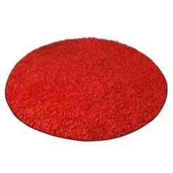 Shaggy-Teppich Nach Maß | Barcelona | Rund | Wohnteppich Mit Weichem Flor 35 Shaggy-Teppich Nach Maß | Barcelona | Rund | Wohnteppich Mit Weichem Flor -Floordirekt shaggy Teppiche Rot
