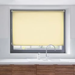 Sichtschutzrollo | Daylight Color | Breiten: 45 Bis 120 Cm | Ohne Bohren -Floordirekt sichtschutzrollo daylight color Creme 6