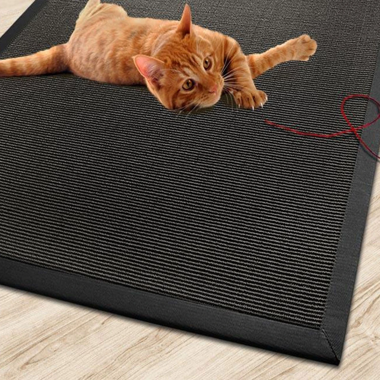 Sisal-Katzenteppich | Mit Bordüre | Schadstofffreie & Widerstandsfähige Kratzmatte 10 Sisal-Katzenteppich | Mit Bordüre | Schadstofffreie & Widerstandsfähige Kratzmatte – Bild 8
