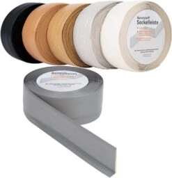 Sockelleiste Oslo | Zuschneidbar & Selbstklebend | Starker Halt | Acryl Selbstkleber