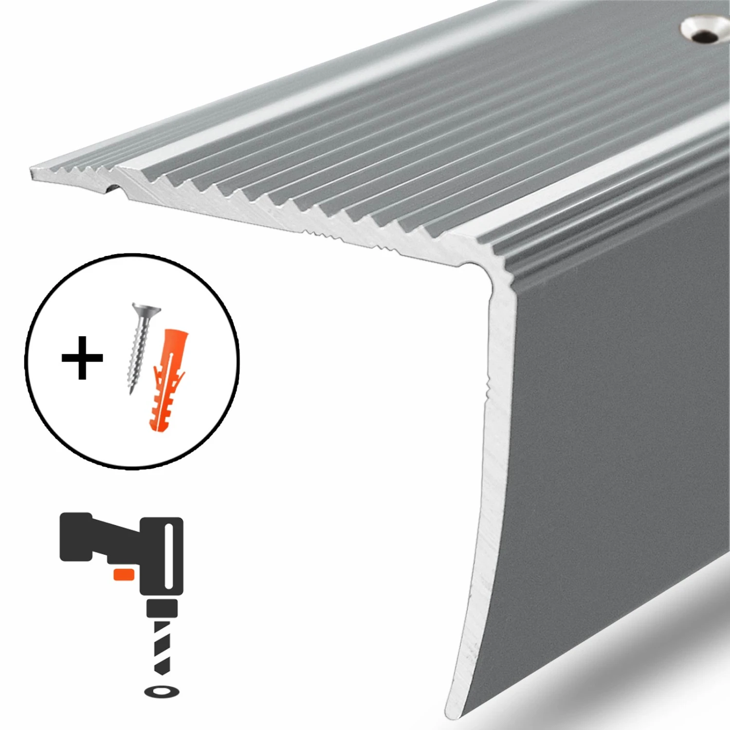 Stufenkantenprofil Integral | Form: L | Vorgebohrt 11 Stufenkantenprofil Integral | Form: L | Vorgebohrt – Bild 9