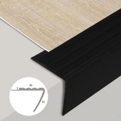 Stufenkantenprofil Michigan | Verschiedene Längen | 45 X 42 Mm -Floordirekt stufenkantenprofil michigan verschiedene langen 45 x 42 mm 713725