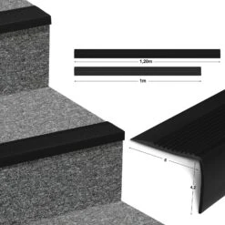 Stufenkantenprofil Seattle | Verschiedene Längen | 60 X 42 Mm 41 Stufenkantenprofil Seattle | Verschiedene Längen | 60 X 42 Mm -Floordirekt stufenkantenprofil seattle verschiedene langen 60 x 42 mm 411009