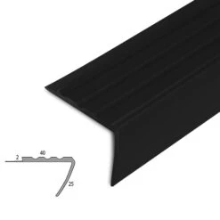 Stufenkantenprofil Toronto | Verschiedene Längen | 40 X 25 Mm -Floordirekt stufenkantenprofil toronto verschiedene langen 40 x 25 mm 209248