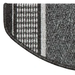 Stufenmatte Promenade | Halbrund Oder Eckig | Strapazierfähige Treppenmatte -Floordirekt stufenmatte promenade halbrund oder eckig erhaltlich in 4 farben 312455