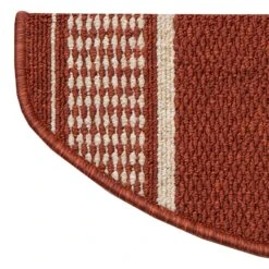 Stufenmatte Promenade | Halbrund Oder Eckig | Strapazierfähige Treppenmatte -Floordirekt stufenmatte promenade halbrund oder eckig erhaltlich in 4 farben 687966