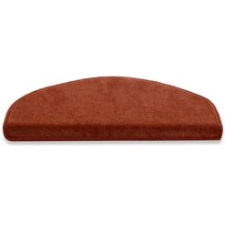 Velours-Stufenmatte Sinfonie | Halbrund Oder Eckig | Pflegeleichter Treppenschoner 10 Velours-Stufenmatte Sinfonie | Halbrund Oder Eckig | Pflegeleichter Treppenschoner -Floordirekt stufenmatte sinfonie rot 04