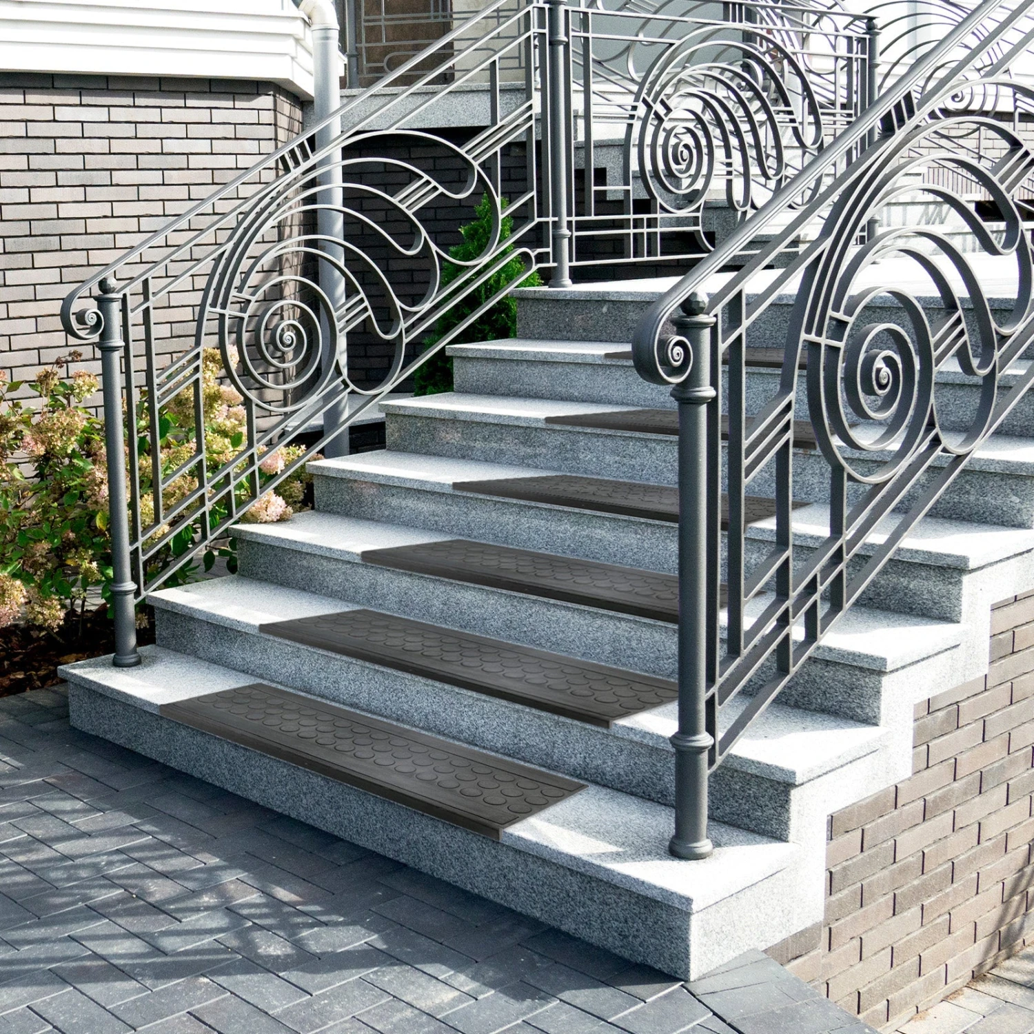 Gummi-Stufenmatten Für Außen | Coin | Antirutschmatte 3 Gummi-Stufenmatten Für Außen | Coin | Antirutschmatte