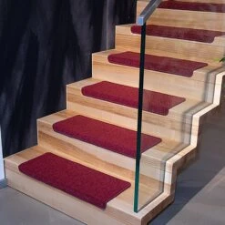 Stufenmatten Tobago | Rechteckig | Selbstklebende Stufenauflage -Floordirekt stufenmatten tobago rechteckig viele farben 375825