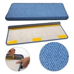 Stufenmatten Tobago | Rechteckig | Selbstklebende Stufenauflage -Floordirekt stufenmatten tobago rechteckig viele farben 580814