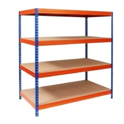 Weitspannregal | Blau-Orange | Regal Für Keller & Werkstatt | Traglast Bis 1600 Kg 6 Weitspannregal | Blau-Orange | Regal Für Keller & Werkstatt | Traglast Bis 1600 Kg -Floordirekt weitspannregal blau orange 1 fd6c6060 7c24 4ebf b6ea 62468fc5526e